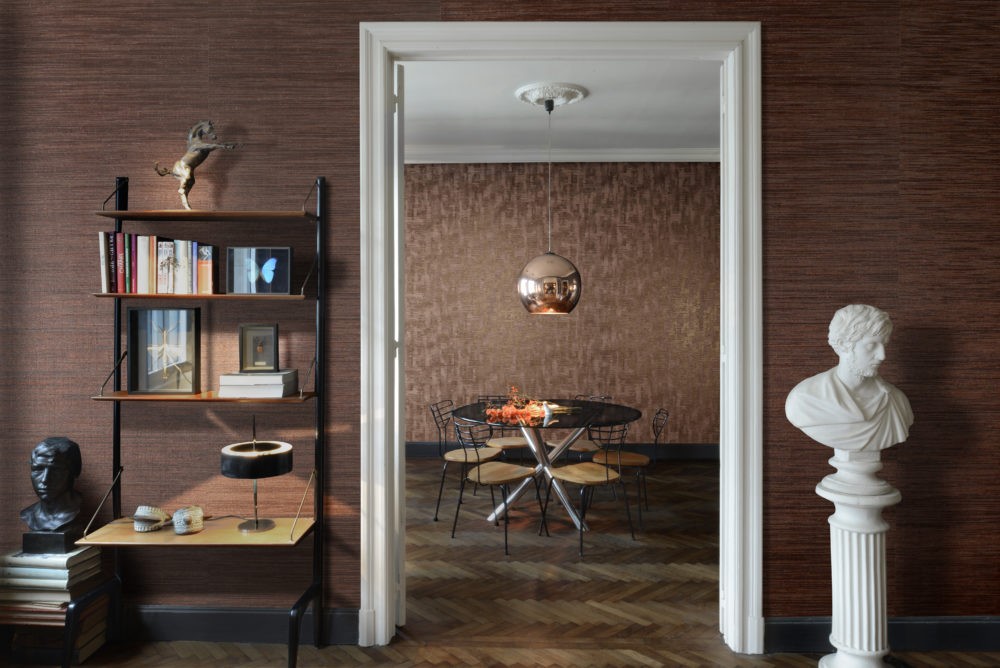 Omexco CA42 Cobra - tapeta z rafii w prążki