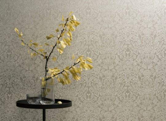 Omexco EGA3174 Elegance - tapeta tekstylna w ornamenty roślinne