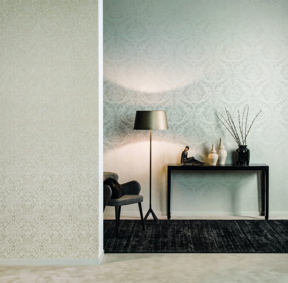 Omexco EGA3291 Elegance - tapeta tekstylna w ornamenty roślinne