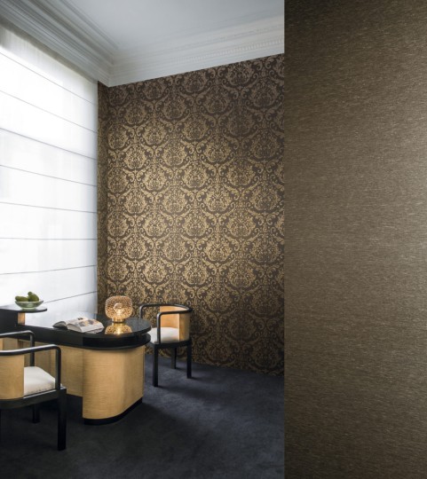 Omexco EGA4405 Elegance - tapeta lniana w prążki