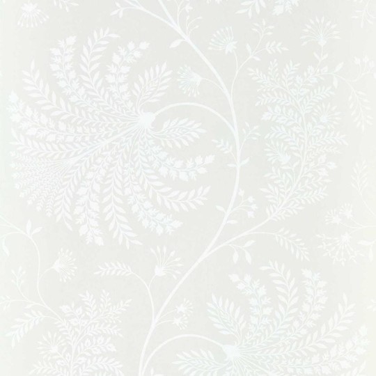 Sanderson DART216343 Curios Mapperton Chalk - tapeta w ornament roślinny