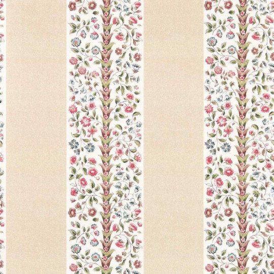 Sanderson DHIP217506 Highgrove Pergola High Tea - tapeta w pasy z ornamentem kwiatowym