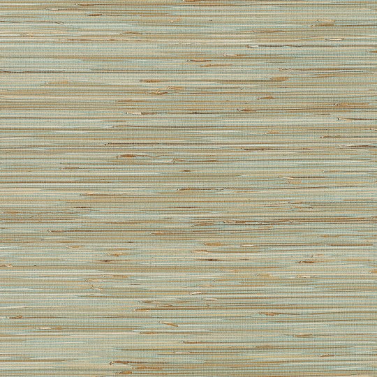 Thibaut T3613 Grasscloth Resource 2 St. Martin Aqua - tapeta z tkaniny trawiastej