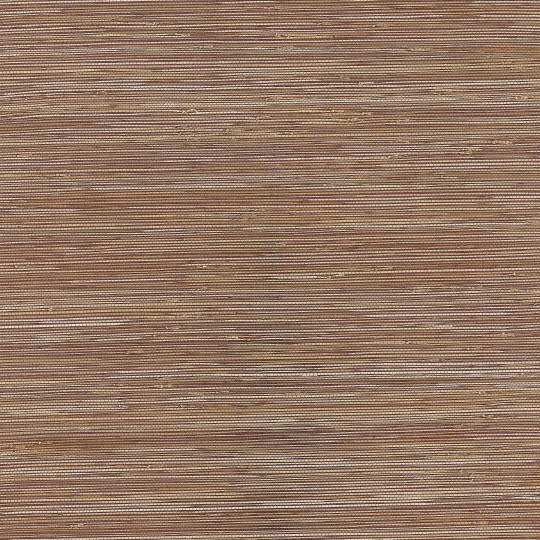 Thibaut T3618 Grasscloth Resource 2 St. Martin Chocolate - tapeta z tkaniny trawiastej
