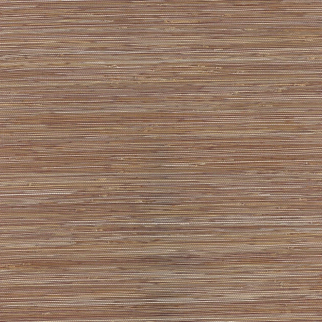 Thibaut T3618 Grasscloth Resource 2 St. Martin Chocolate - tapeta z tkaniny trawiastej
