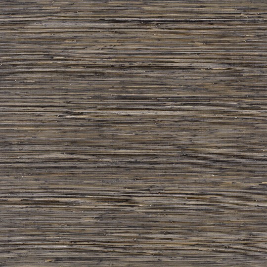 Thibaut T3687 Grasscloth Resource 2 Bamboo Weave Charcoal - tapeta bambusowa