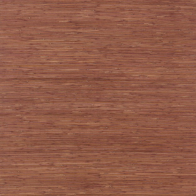 Thibaut T3691 Grasscloth Resource 2 Bamboo Weave Cranberry - tapeta bambusowa