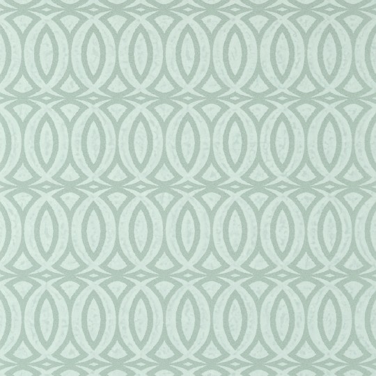Thibaut T4001 Surface Resource Martello Aqua - tapeta w geometryczny wzór ogee ze szklanych koralików