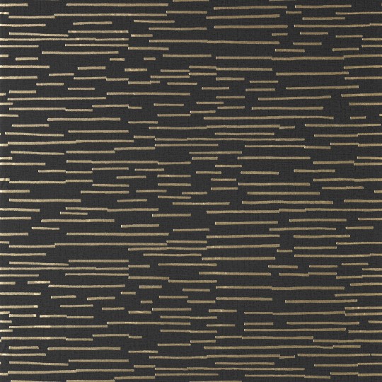 Thibaut T4009 Surface Resource Sierra Metallic Bronze on Black - tapeta w metaliczne linie