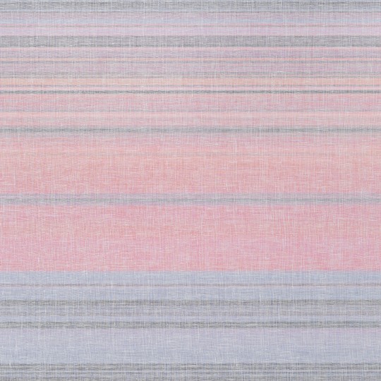 Thibaut T4013 Surface Resource Sandia Pink - tapeta w ombre linie z lnianej siatki