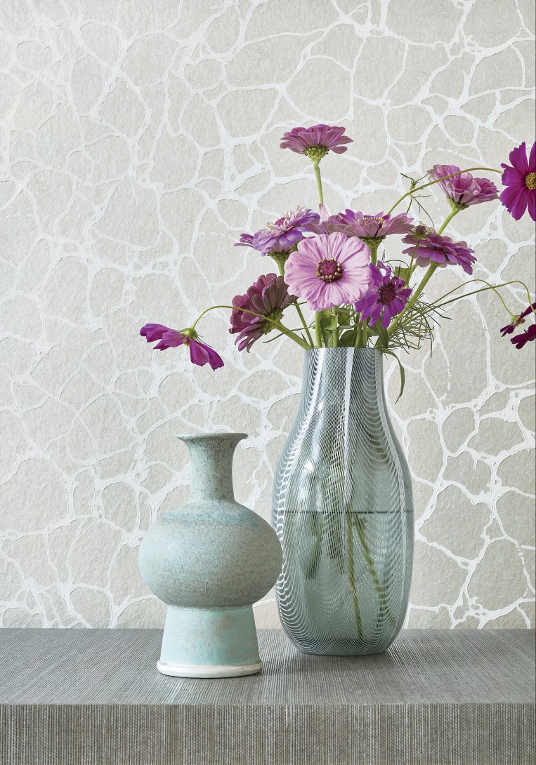 Thibaut T4015 Surface Resource Amato Grey - tapeta imitująca marmur