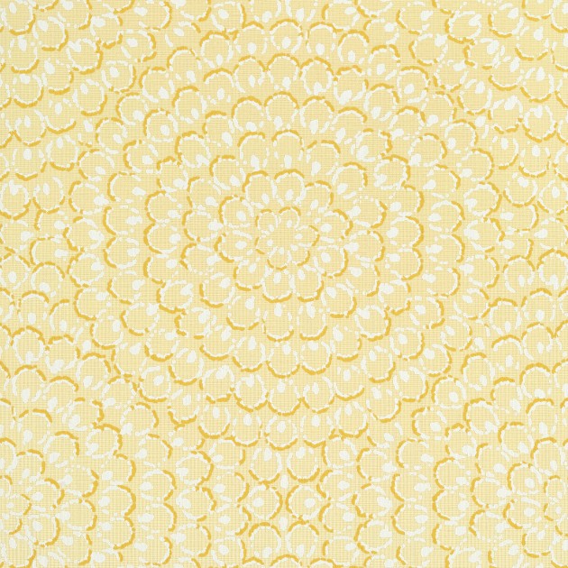 Thibaut T4032 Surface Resource Aster Yellow - tapeta w duże kwiaty