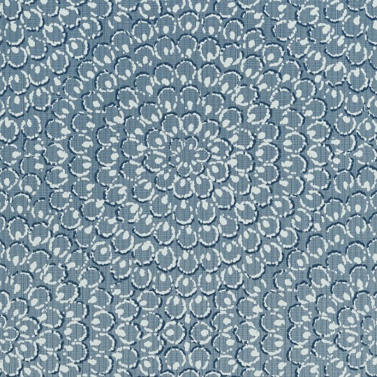 Thibaut T4034 Surface Resource Aster Navy - tapeta w duże kwiaty