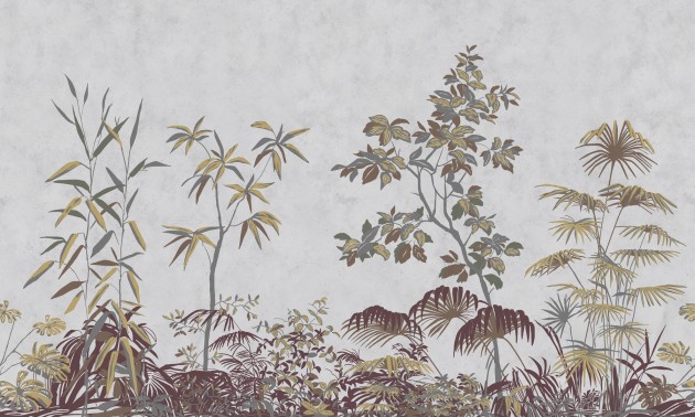 Wall&decò WDUR2601 Contemporary 2026 Understory Reverie - mural w tropikalny krajobraz