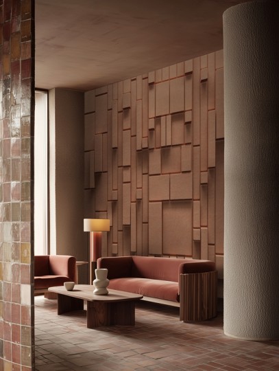 Wall&decò WDGU2601 Contemporary 2026 Guadalupe - mural architektoniczny 3D