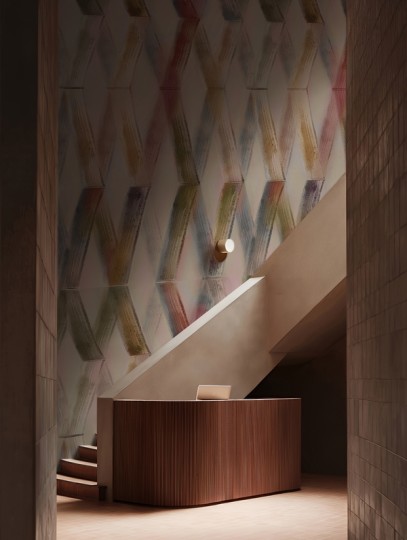 Wall&decò WDKR2601 Contemporary 2026 Krosselight - mural geometryczny