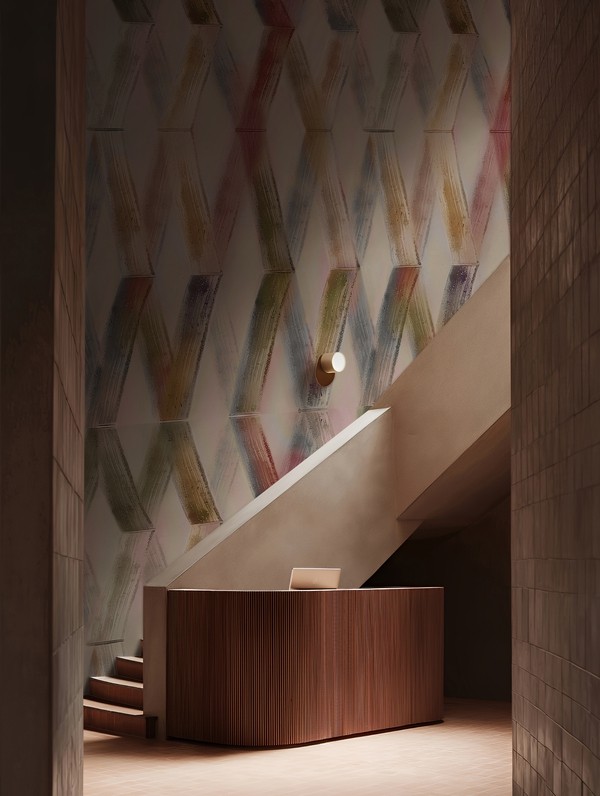 Wall&decò WDKR2602 Contemporary 2026 Krosselight - mural geometryczny