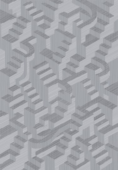 Wall&decò WDEE2601 Contemporary 2026 L'esprit d'escalier - mural w schody 3D