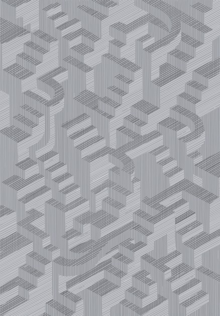 Wall&decò WDEE2601 Contemporary 2026 L'esprit d'escalier - mural w schody 3D