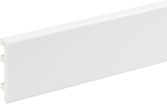 Listwa podłogowa Creativa Status Line PVC 80 biała STL80-9003