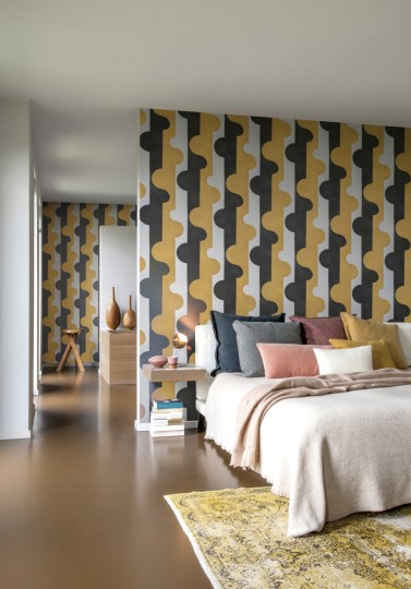 Omexco JOY31 Joy - tapeta geometryczna w motyw puzzli