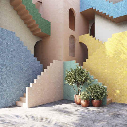 Omexco JOY43 Joy - tapeta w kropki