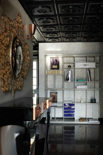 Omexco KHA11 Khatam - tapeta z korka z metalicznymi akcentami