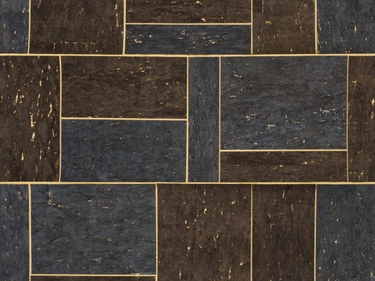 Omexco KHA24 Khatam - tapeta z korka w geometryczny wzór