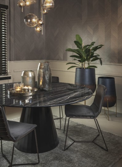 Omexco INF3130 Infinity - tapeta z forniru drewnianego w jodełkę