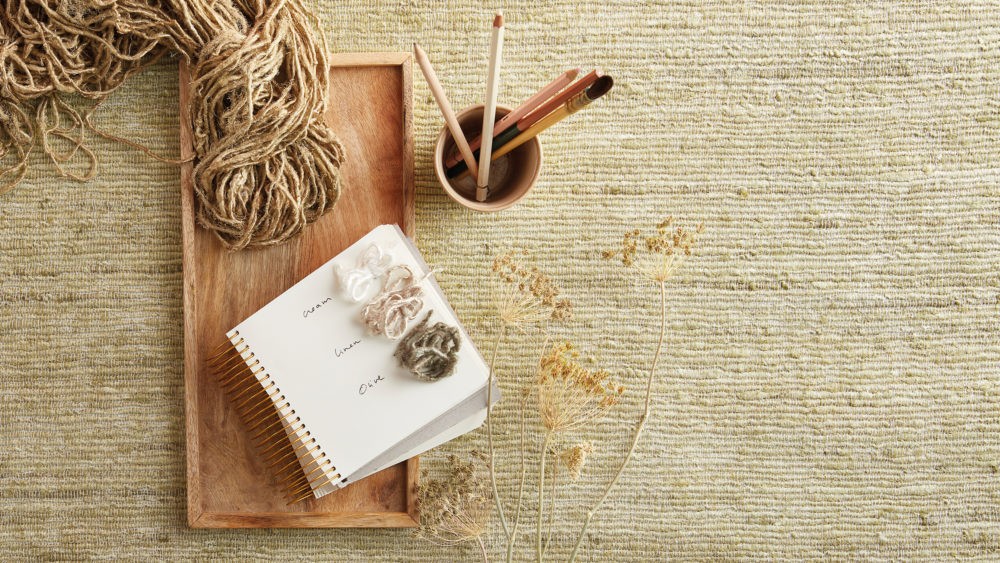 Omexco LS203 Loom Stories - tapeta tekstylna w prążki