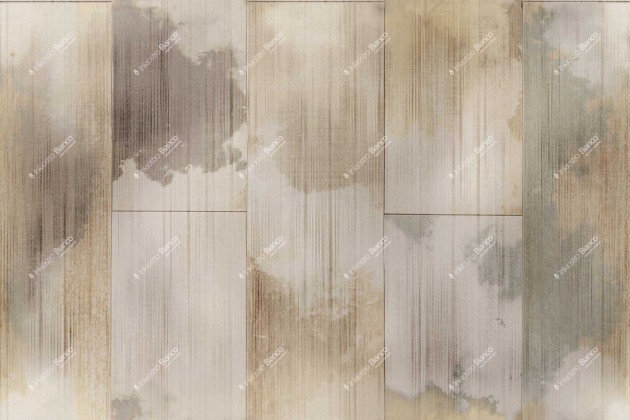 Inkiostro Bianco INKIIST2502 Flamenco Countryside - mural w postarzane deski