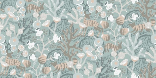Tapeta Boras Tapeter Wonderland 1459 Korallang