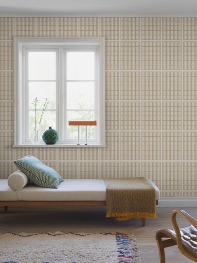 Boras Tapeter 1388 Scandinavian Designers Alvar Aalto 14/6 - tapeta geometryczna