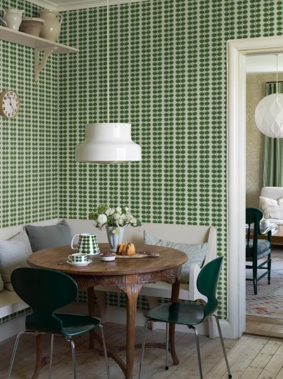 Boras Tapeter 1750 Scandinavian Designers Stig Lindberg Berså - tapeta w liście