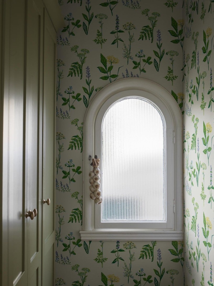 Boras Tapeter 1789 Scandinavian Designers Lisbet Jobs Köksväxter - tapeta roślinna