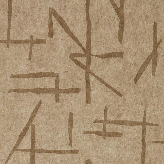 Harlequin HDMW113330 Defined Monumentum Dolmens Sandstone/Gold - tapeta abstrakcyjna