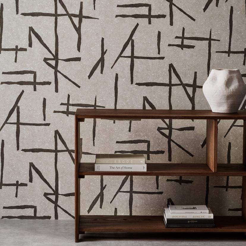 Harlequin HDMW113331 Defined Monumentum Dolmens Onyx/Limestone - tapeta abstrakcyjna