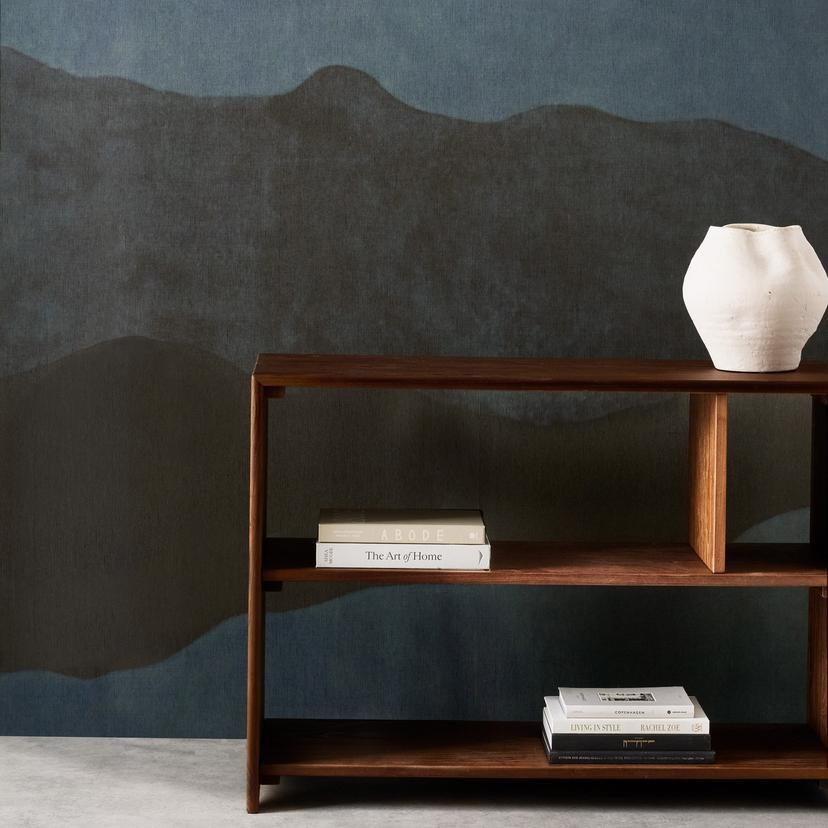 Harlequin HDMW113327 Defined Monumentum Sedimentary Midnight - mural w abstrakcyjny krajobraz