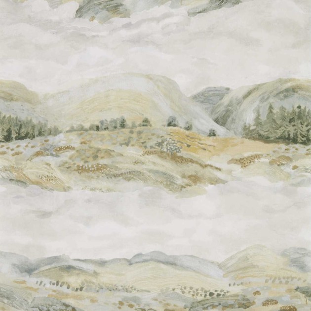 Sanderson DYSI216593 Elysian Elysian Sage Grey - tapeta w pejzaż