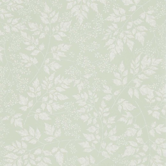 Sanderson DHPO216372 Sanderson Home Spring Leaves Celadon - tapeta w liście
