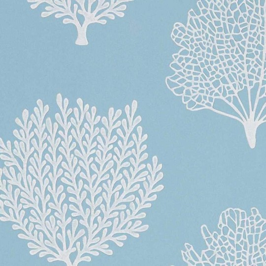 Sanderson DCOA216577 Sanderson Home Coraline Marine - tapeta w koralowce