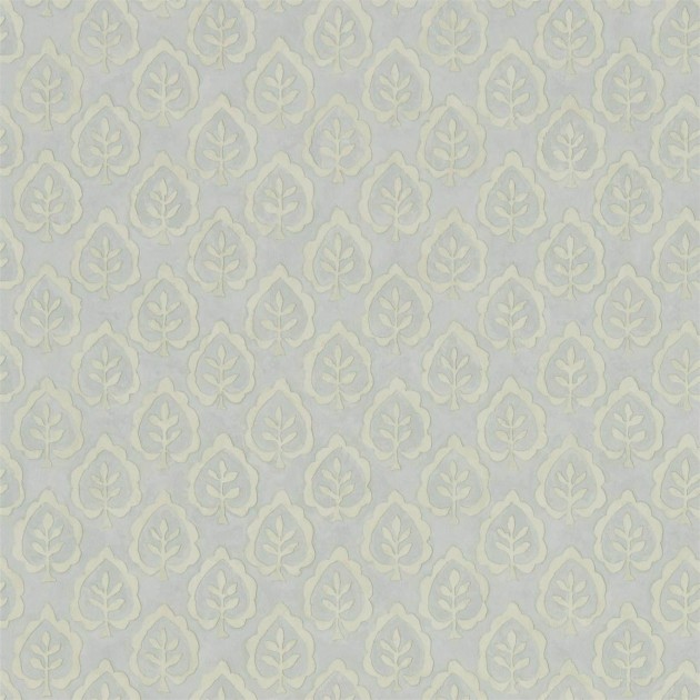 Sanderson DLMW216897 Littlemore Fencott Grey - tapeta w roślinny ornament