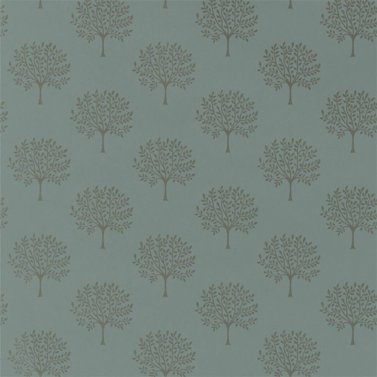 Sanderson DLMW216900 Littlemore Marcham English Grey - tapeta w drzewa