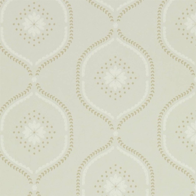 Sanderson DLMW216882 Littlemore Milcombe Putty - tapeta w ogee