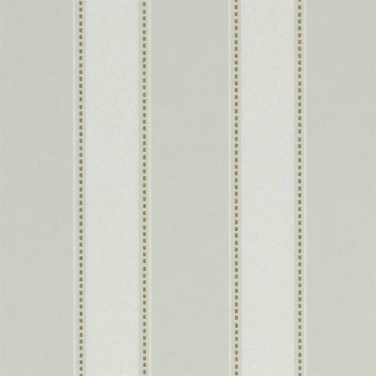 Sanderson DLMW216890 Littlemore Sonning Stripe Silver Grey - tapeta w pasy