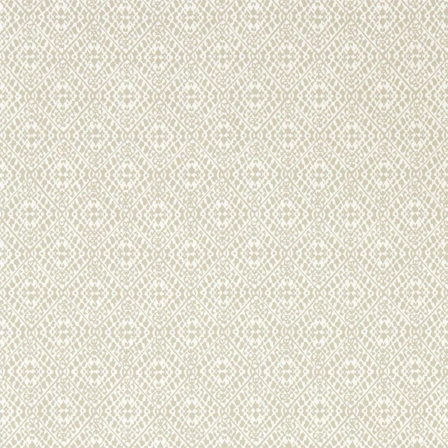 Sanderson DCPW216784 Littlemore Pinjara Trellis Linen - tapeta w drobną kratownicę