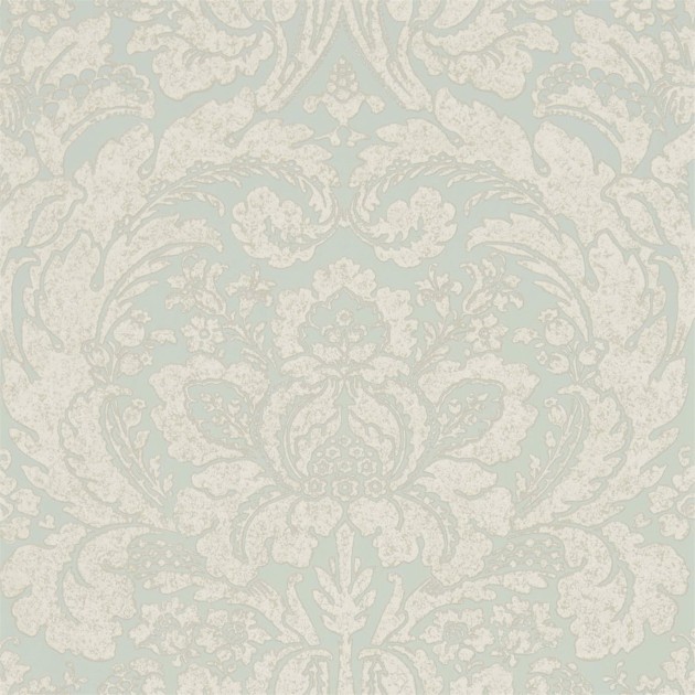 Sanderson DDAM216405 Chiswick Grove Courtney Wedgwood - tapeta w adamaszek