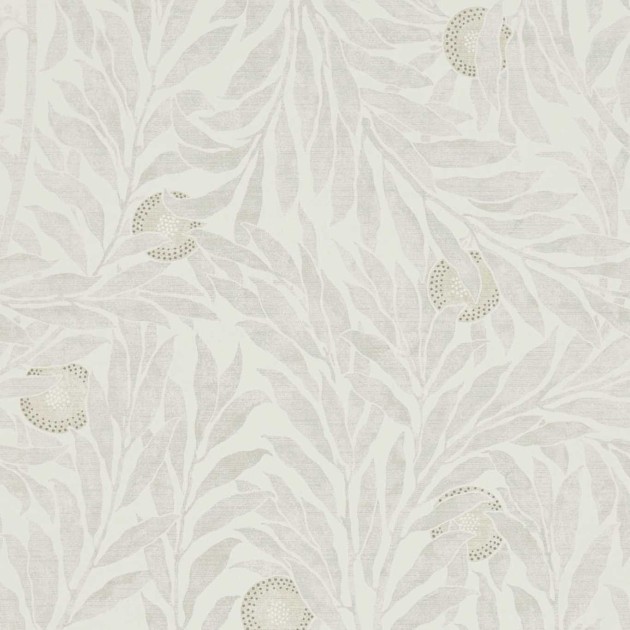 Sanderson DDAM216404 Chiswick Grove Orange Tree Stone - tapeta w drzewka pomarańczowe