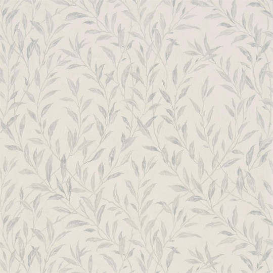 Sanderson DDAM216408 Chiswick Grove Osier Dove/Chalk - tapeta w liście wierzby