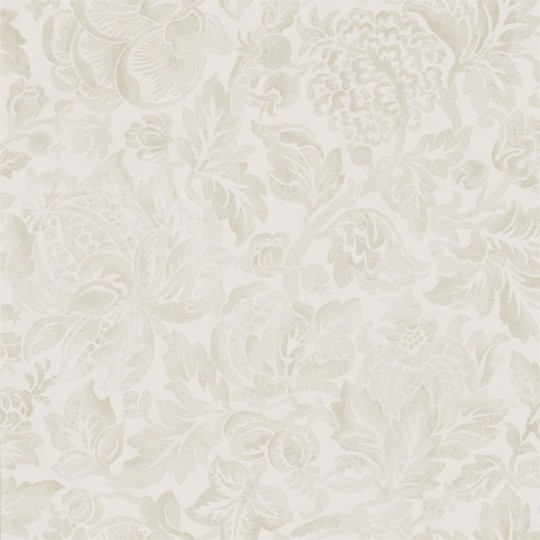 Sanderson DDAM216415 Chiswick Grove Thackeray Ivory - tapeta w roślinny ornament